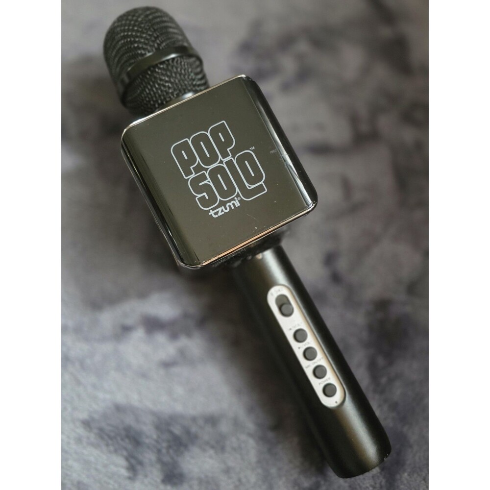 Cool POP SOLO Karaoke Microphone & Speaker BLUETOOTH w/Smartphone Holder FUN!!
